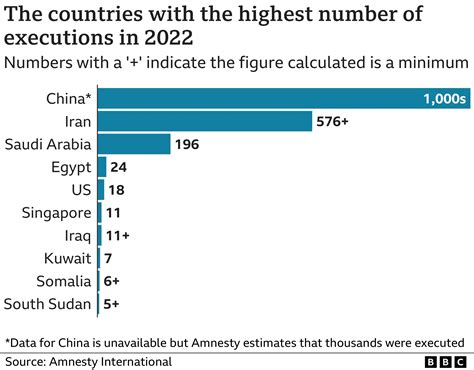 how many poeple are exucuted in china each year